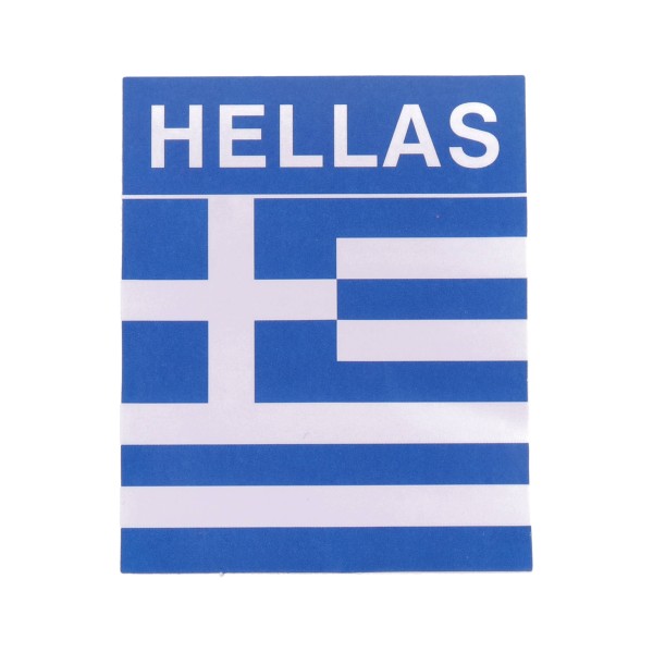 Αυτοκόλλητο Αυτοκινήτου Ελληνική Σημαία