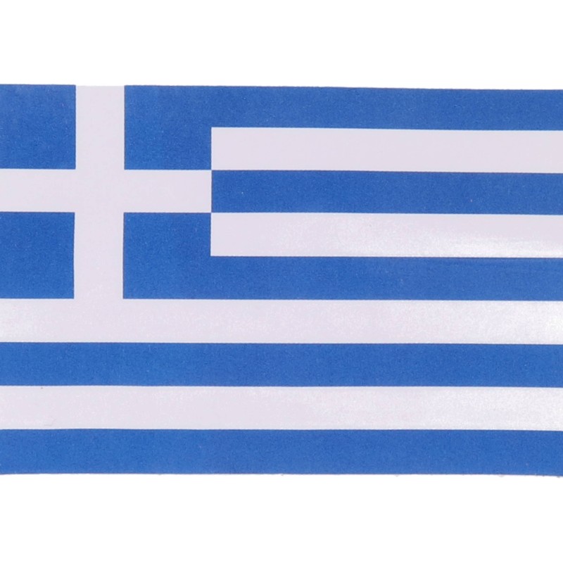 Αυτοκόλλητο Αυτοκινήτου Ελληνική Σημαία