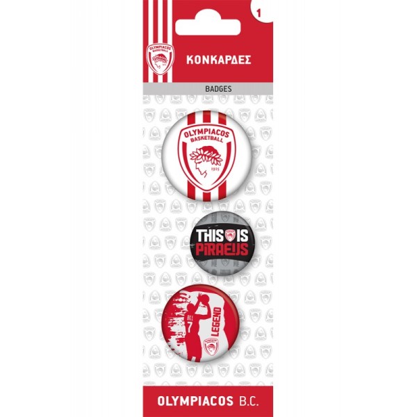 Olympiacos Basketball Badges