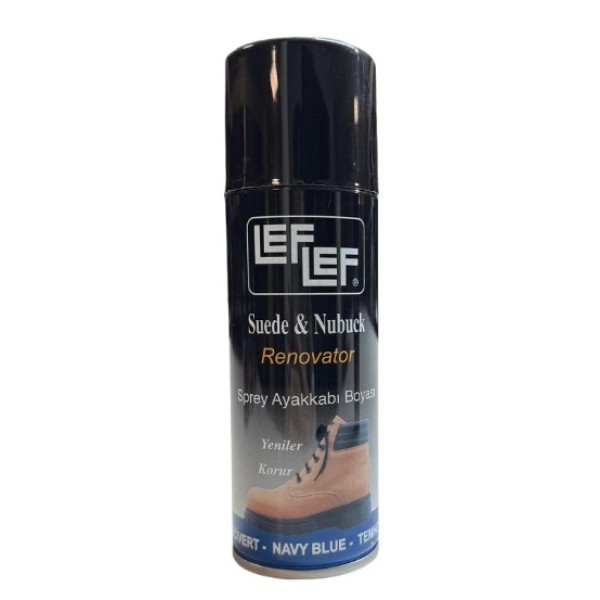 LEFLEF Σουέτ & Νουμπούκ Σπρέι Βαφής Παπουτσιών 200 ml