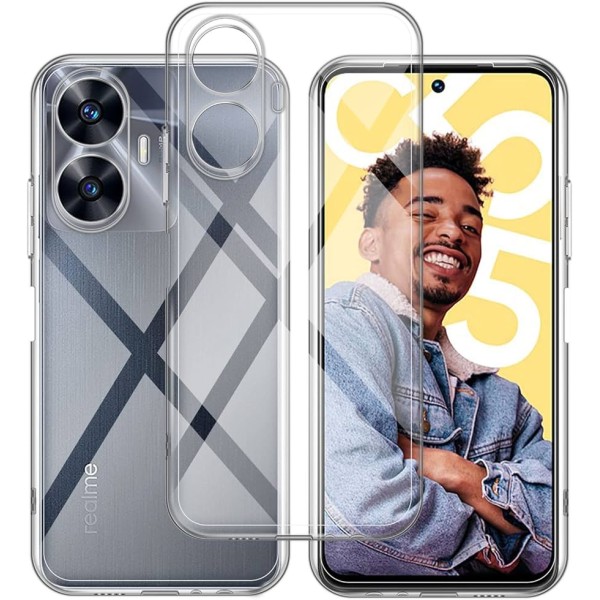 Siipro Back Cover Θήκη Σιλικόνης Διάφανη 1.5 mm (Realme C55) Αξεσουάρ Κινητών/Tablet