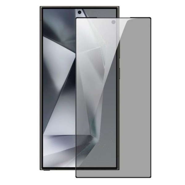 Privacy Fullscreen Tempered Glass Μαύρο (Samsung Galaxy S24 Ultra) Αξεσουάρ Κινητών/Tablet