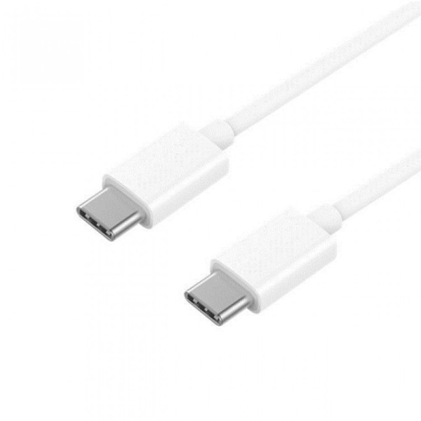 Erdom ECC-002 Καλώδιο Φόρτισης Braided USB-C σε USB-C Ασπρο 2m 65W Αξεσουάρ Κινητών/Tablet