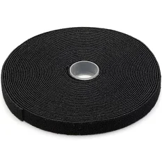 Earldom Velcro Strong Adhesion Tape Μαυρο 3m
