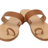 Beautifulshop Γυναικείες Παντόφλες  Γνήσιο Δέρμα με Δάχτυλα