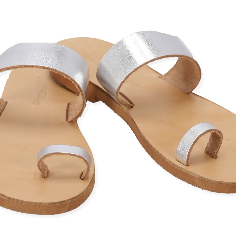 Beautifulshop Γυναικείες Παντόφλες Γνησιο Δερμα με Δάχτυλα