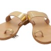 Beautifulshop Γυναικείες Παντόφλες Γνήσιο Δέρμα με Δάχτυλα