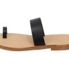 Beautifulshop Γυναικείες Παντόφλες Γνήσιο Δέρμα με Δάχτυλα