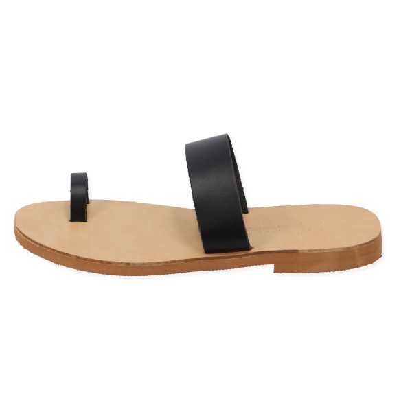 Beautifulshop Γυναικείες Παντόφλες Γνήσιο Δέρμα με Δάχτυλα