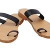 Beautifulshop Γυναικείες Παντόφλες Γνήσιο Δέρμα με Δάχτυλα