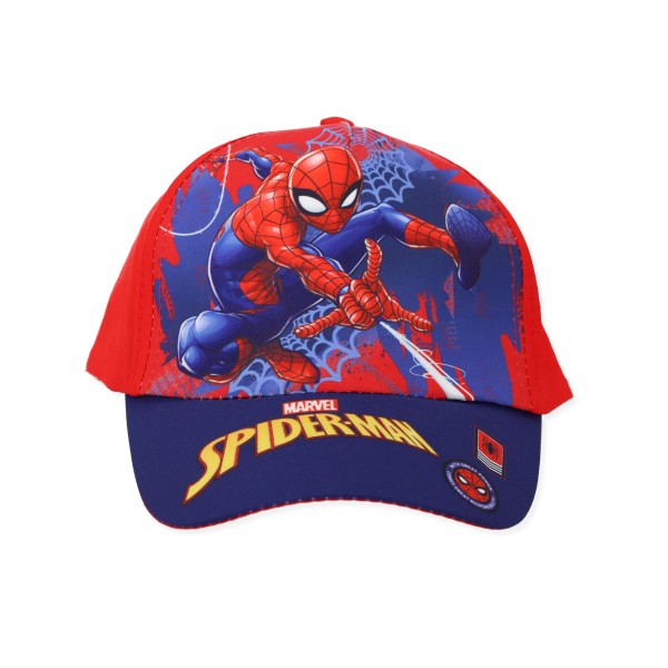 Παιδικό Καπέλο Jockey Spiderman - Uv Protection