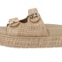 Γυναικεία Flatforms Σανδάλια Ψάθινα