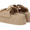 Γυναικεία Flatforms Σανδάλια Ψάθινα