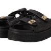 Γυναικεία Flatforms Σανδάλια Ψάθινα