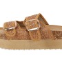 Γυναικεία Σανδάλια Flatform με Διπλές Τόκες