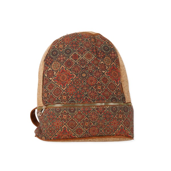 Vogue Hand Bag Γυναικεία Τσάντα Πλάτης με Πολύχρωμα Σχέδια