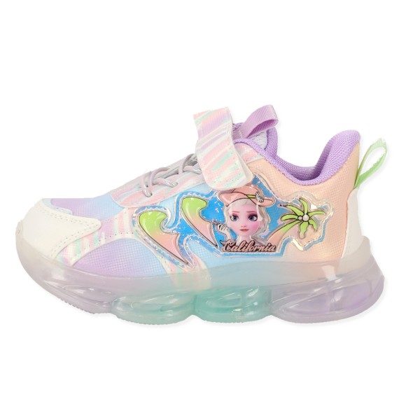 OEM Παιδικά Sneakers με Φωτάκια Frozen