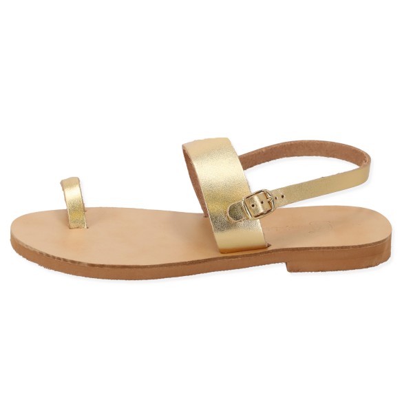 Beautifulshop Χειροποίητα Δερμάτινα Σανδάλια με Δάχτυλο