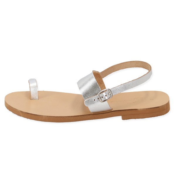 Beautifulshop Χειροποίητα Δερμάτινα Σανδάλια με Δάχτυλο