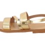 Beautifulshop Σανδάλια Flatforms από Γνήσιο Δέρμα με Λουράκι