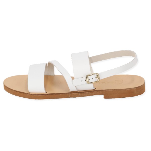 Beautifulshop Σανδάλια Flatforms από Γνήσιο Δέρμα με Λουράκι