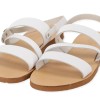 Beautifulshop Σανδάλια Flatforms από Γνήσιο Δέρμα με Λουράκι