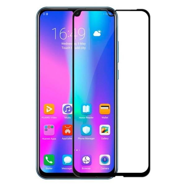 Fullscreen Tempered Glass Μαύρο (Honor 20 Lite & Huawei P Smart Plus 2019)