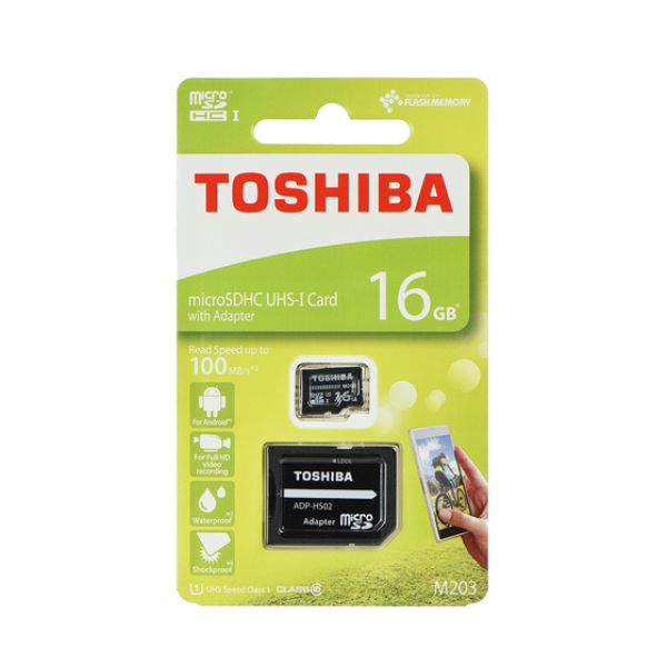 Toshiba Κάρτα Μνήμης με χωρητικότητα 16GB