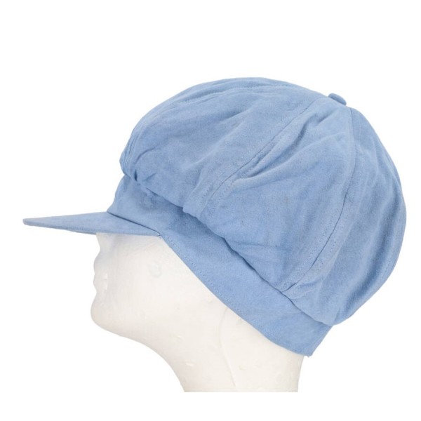 Τραγιάσκα Υφασμάτινη Baby Blue με Εσωτερική Επένδυση