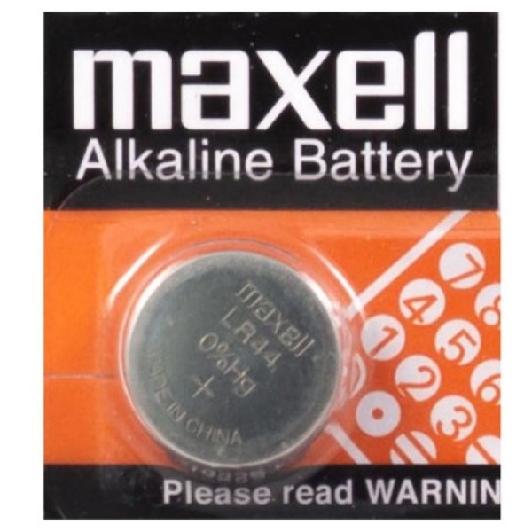Maxell Alkaline LR 44 A76 1.5V batteries Maxell Alkaline LR 44 A76 1.5V batteries