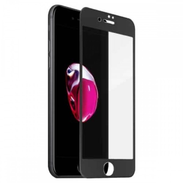 Oba Style Fullscreen Tempered Glass Μαύρο (Iphone 7 Plus & Iphone 8 Plus) Αξεσουάρ Κινητών/Tablet