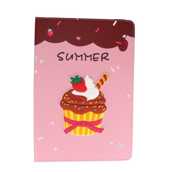 Book Cover Θήκη Tablet Με Σχέδιο Summer Cupkake (Universal 10'') Θήκες Tablet
