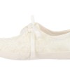 OEM Νυφικά SNEAKERS με Σχέδιο Λουλούδια