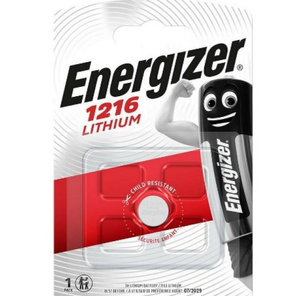 Μπαταρία Λιθίου Energizer 1216 3V