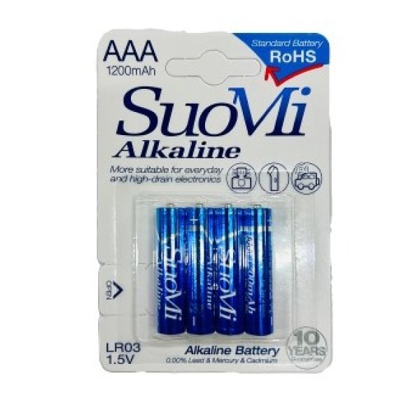 Μπαταρίες Suomi Αλκαλικές ΑΑA 1200mAh