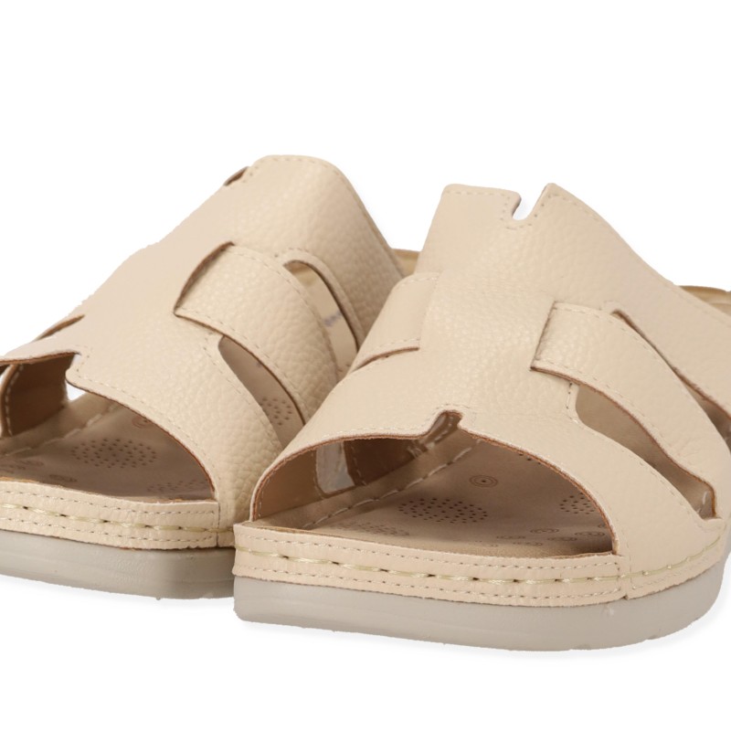 Sweet Shoes Γυναικεία Ανατομική Παντόφλα από Δερματίνη