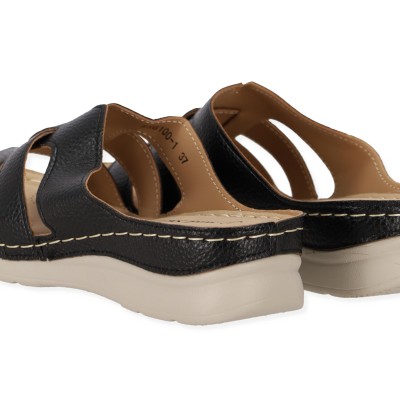Sweet Shoes Γυναικεία Ανατομική Παντόφλα από Δερματίνη
