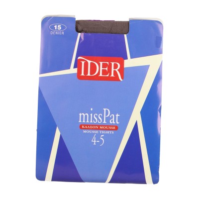 Ider MissPat 15 Den Γυναικείο Καλσόν Mousse με Μεγάλο Διπλό Κάβαλο