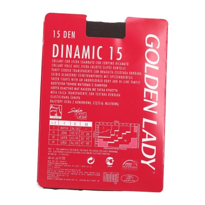 Golden Lady DINAMIC 15 DEN Γυναικείο Καλσόν Λεπτό Ελαστικό Ματ Golden Lady DINAMIC 15 DEN Γυναικείο Καλσόν Λεπτό Ελαστικό Ματ