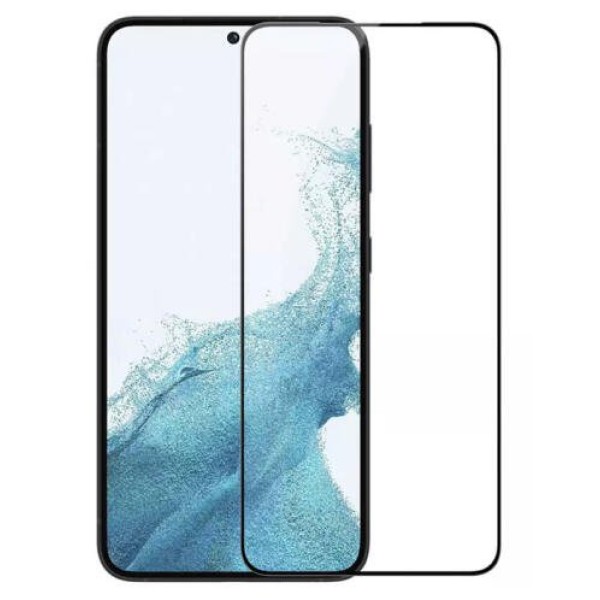 Fullscreen Tempered Glass Μαύρο (Samsung Galaxy S24 & S25)