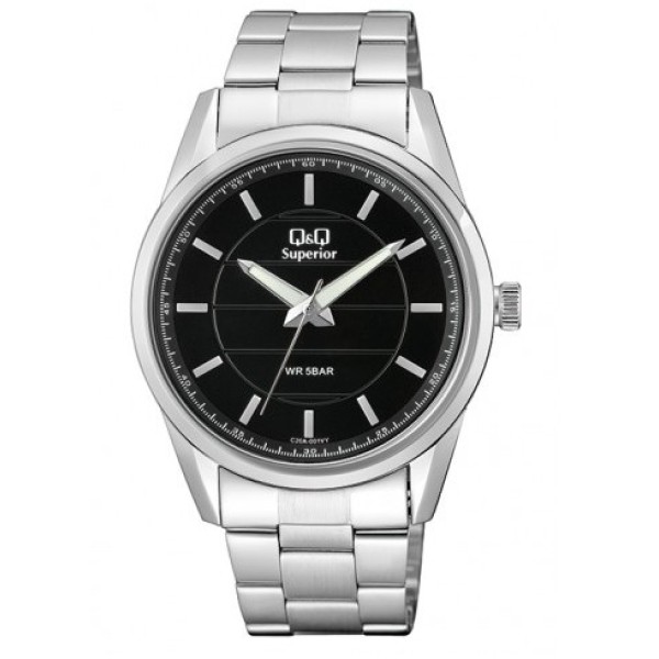 Q&Q Ρολόι Χειρός Μπρασελέ Superior C20A-001VY