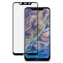 Fullscreen Tempered Glass Μαύρο (Nokia 8.1)