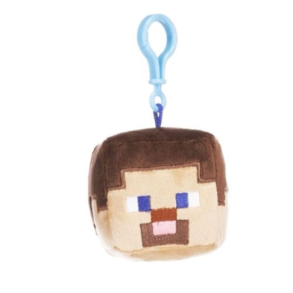 Mojang Studios Λούτρινο Μπρελόκ 6εκ. Κύβος ''Steve Minecraft''