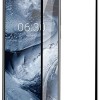 Fullscreen Tempered Glass Μαύρο (Nokia 6.1 Plus)