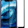 Fullscreen Tempered Glass Μαύρο (Nokia 5.1 Plus)