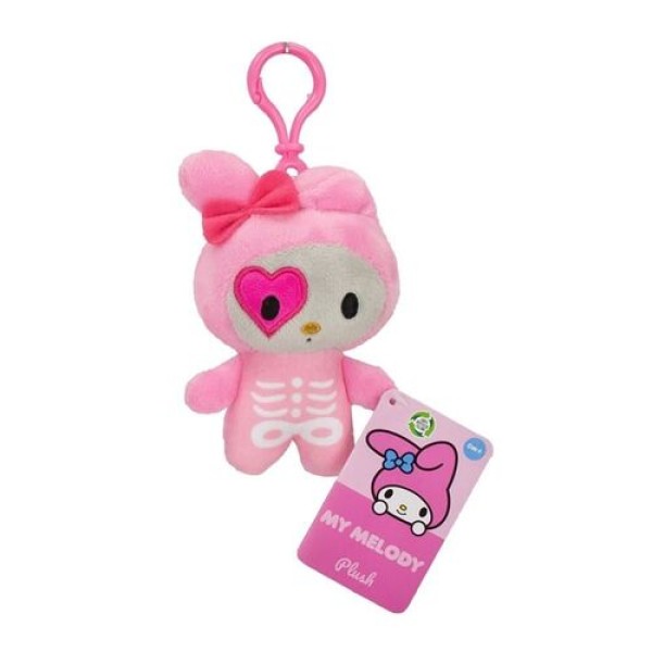 Sanrio Λούτρινο Μπρελόκ 7 εκ ''My Melody'' σε Halloween Κουστούμι