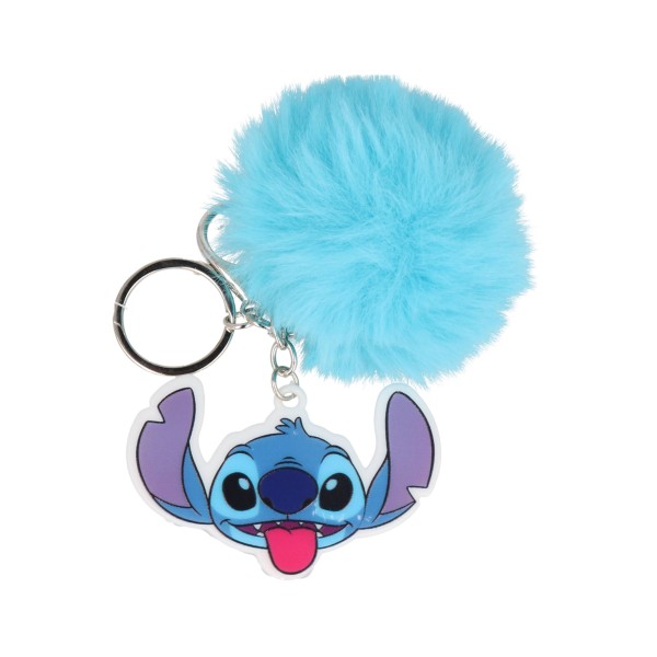 Disney Μπρελόκ Πομπομ σε Σιδερένιο Clips ''Stitch''