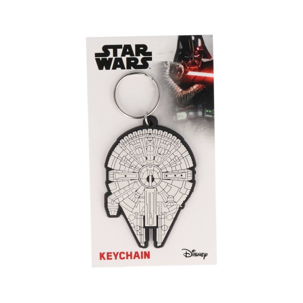 Disney Mπρελόκ Σιλικόνης ''Star Wars'' -Millenium Falcon
