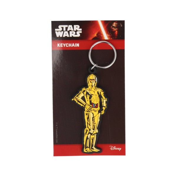 Disney Mπρελόκ Σιλικόνης ''Star Wars'' c-3po