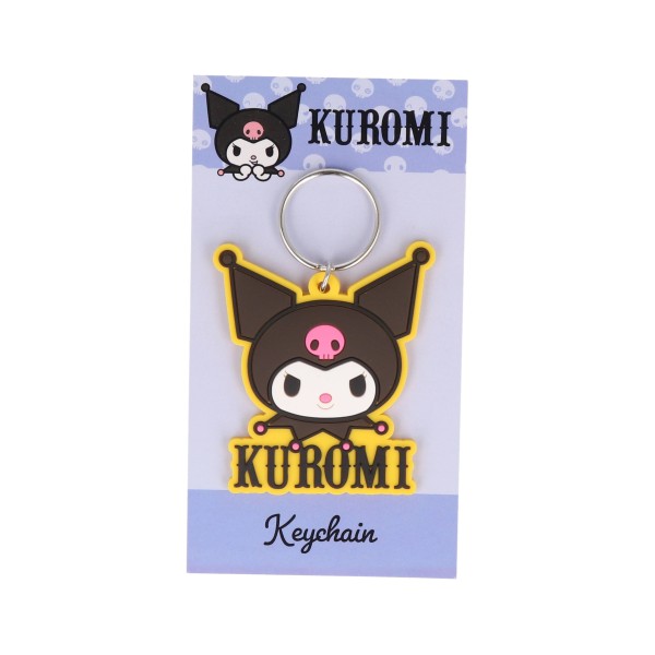 Sanrio Mπρελόκ Σιλικόνης ''Kuromi''